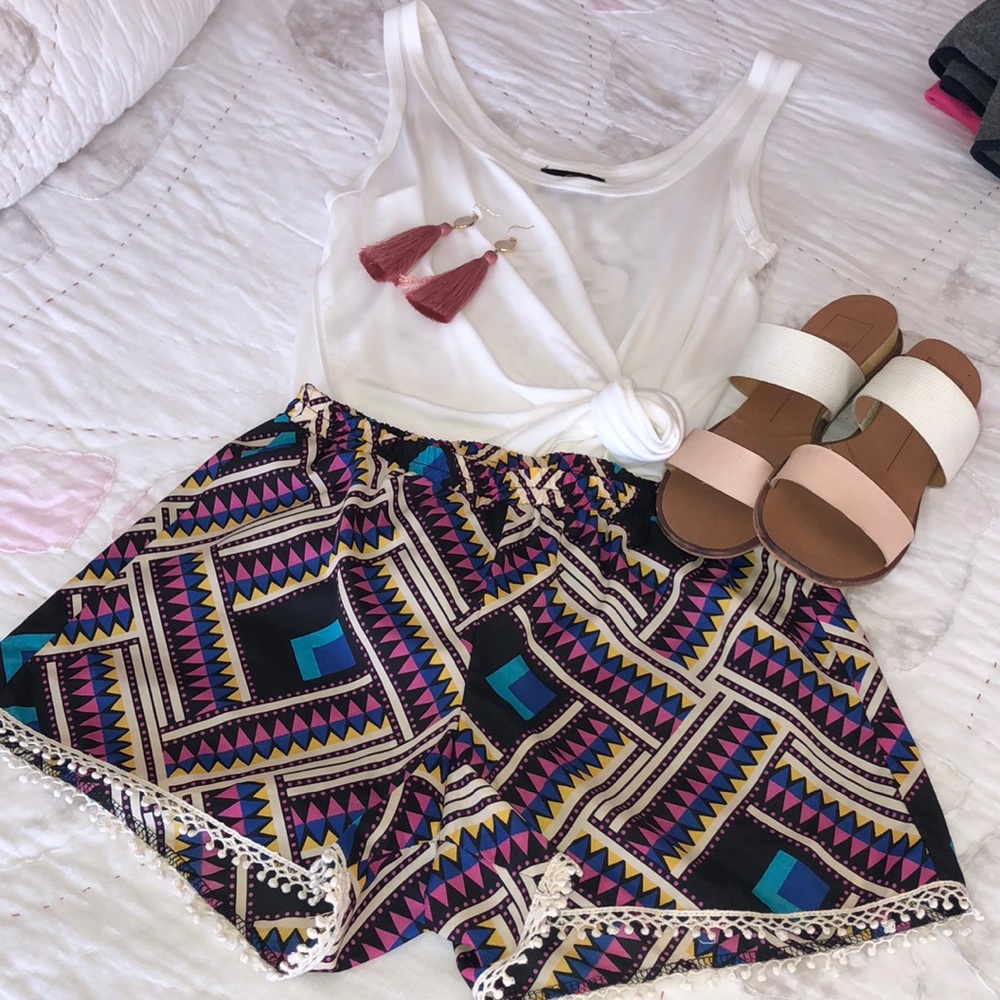 Francesca’s Aztec Pattern Shorts